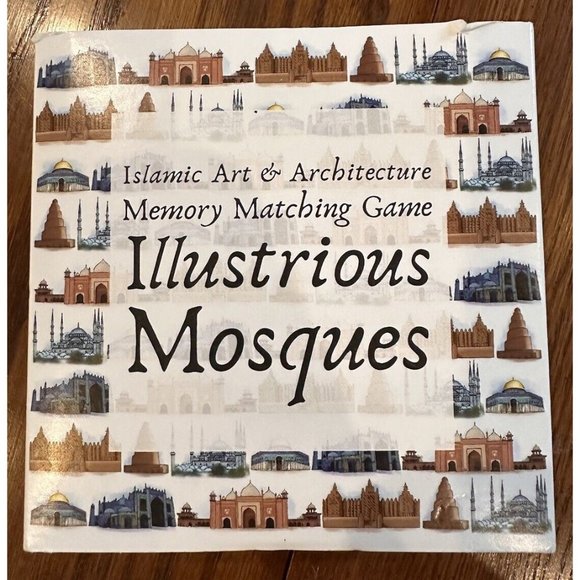 Islamic Art & Architecture Memory Matching‎ Game Illustrious Mosques - Picture 1 of 4